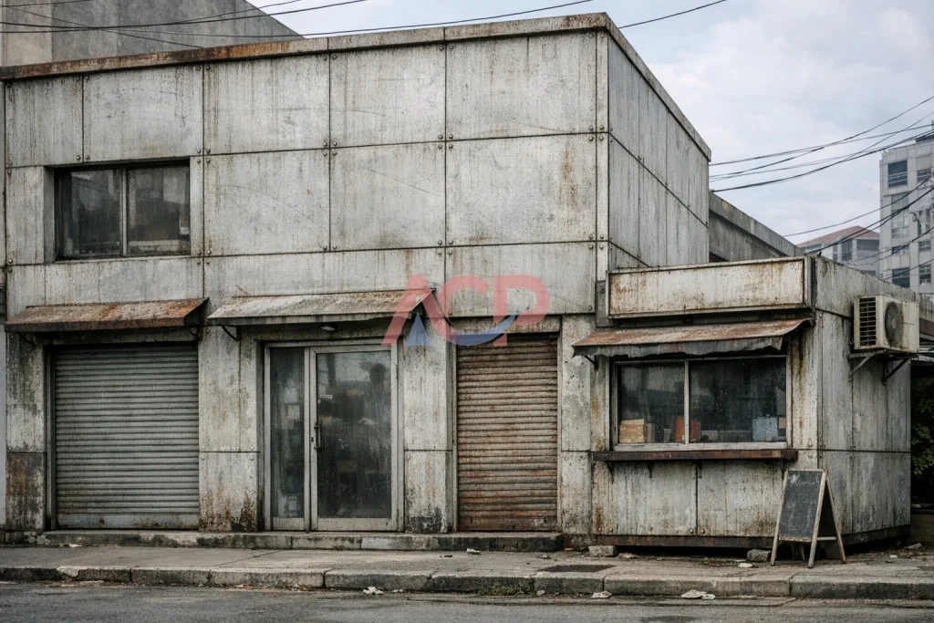 ACP berkarat dan kusam