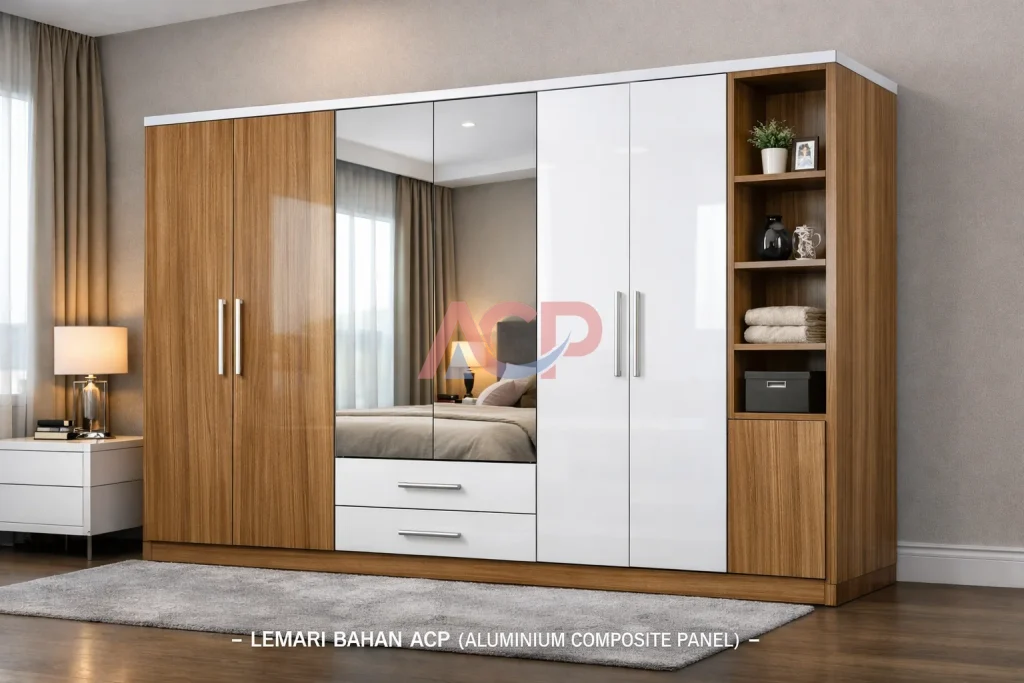 Bahan ACP untuk Lemari