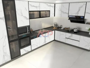 Kitchen Set ACP Motif Marmer